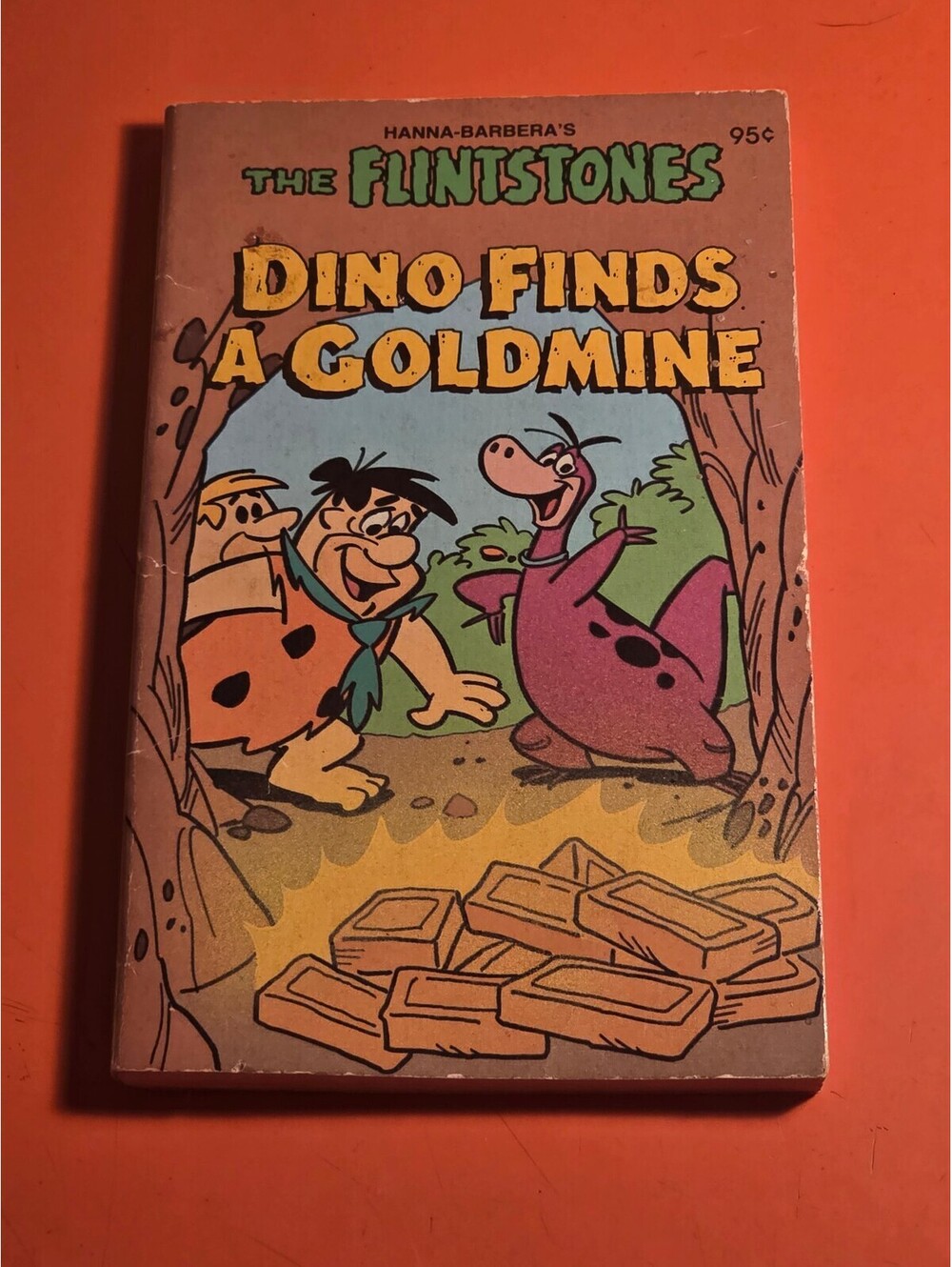 The Flintstones Dino Finds A Goldmine Hanna-Barbara Junior Novel